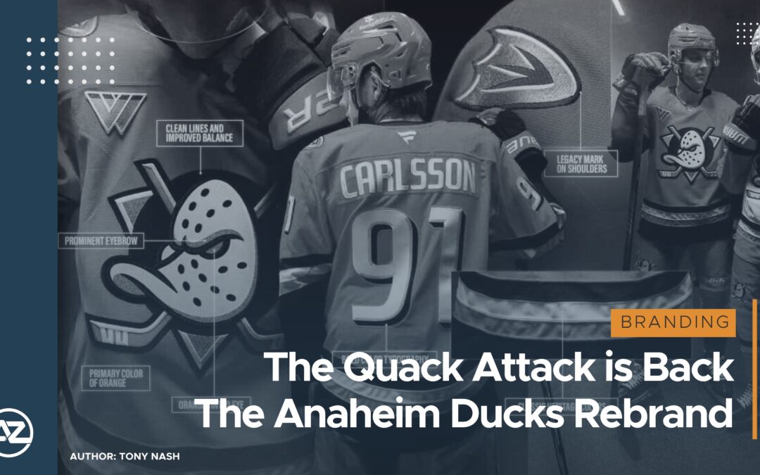 The Quack Attack is Back – The Anaheim Ducks Rebrand