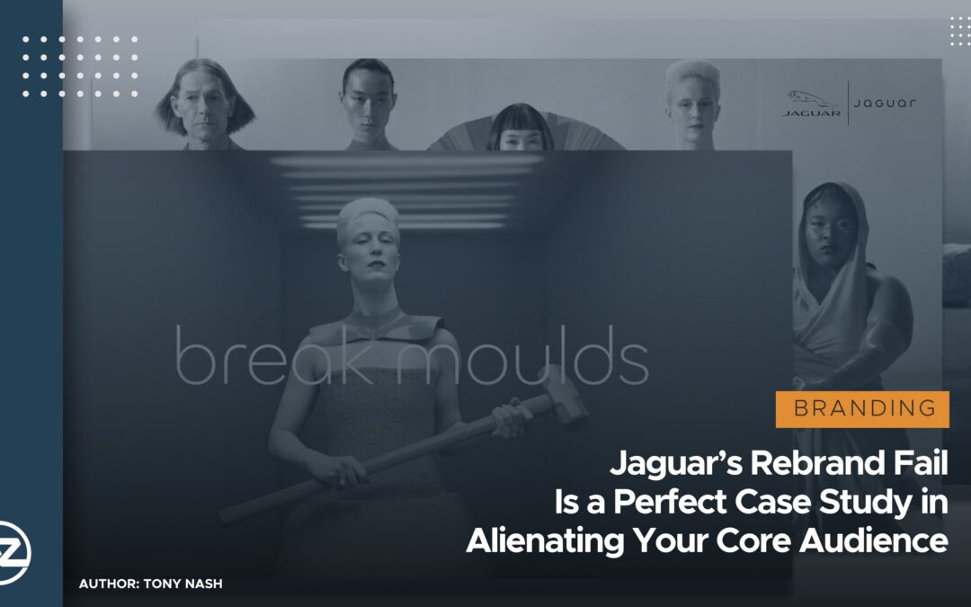 Jaguar’s Rebrand Fail Is a Perfect Case Study in Alienating Your Core Audience